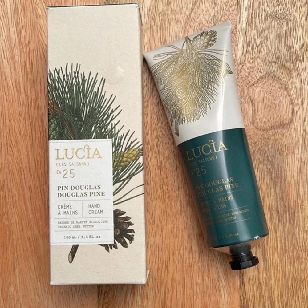 NIB Lucia Hand Cream Douglas Pine